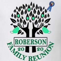 Roberson Family Reunion 2020 Ugly Sweater Winner Social Distancing Together In Our Hearts T Shirt 38548566