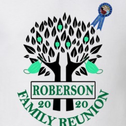 Roberson Family 2020 Reunion Ugly Sweater Winner Social Distancing Together In Our Hearts T Shirt 38549856