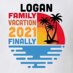 Logan Family Vacation 2021 Finally T Shirt 38900323
