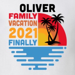 Oliver Family Vacation 2021 Finally T Shirt 38900472