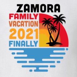 Zamora Family Vacation 2021 Finally T Shirt 38900787