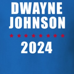 Dwayne Johnson 2024 Presidential Parody T Shirt 39141576