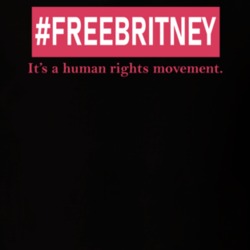 #Free Britney It's A Human Rights Movement Supporter T Shirt 39171157
