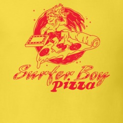 Surfer Boy Pizza Stranger Things T Shirt 39286307