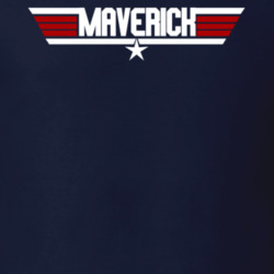Maverick Top Gun Flight Logo T Shirt 39464576