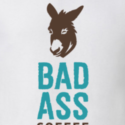 Bad Ass Coffee Donkey T Shirt 39505347