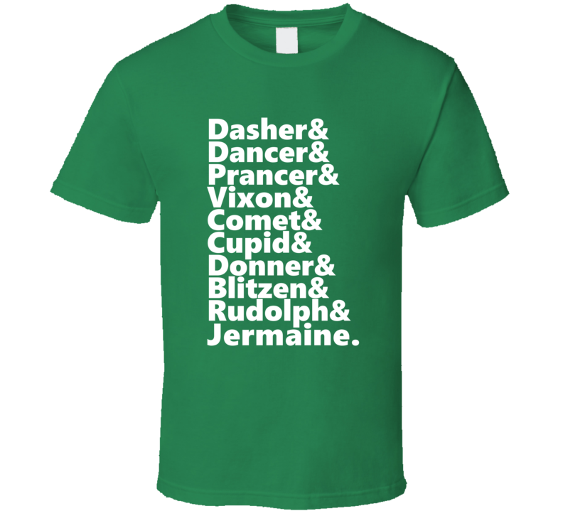 Reindeer Rudolph And Jermaine Personalized First Name Holiday Gift T S Reindeer Rudolph And Jermaine Personalized First Name Holiday Gift T S