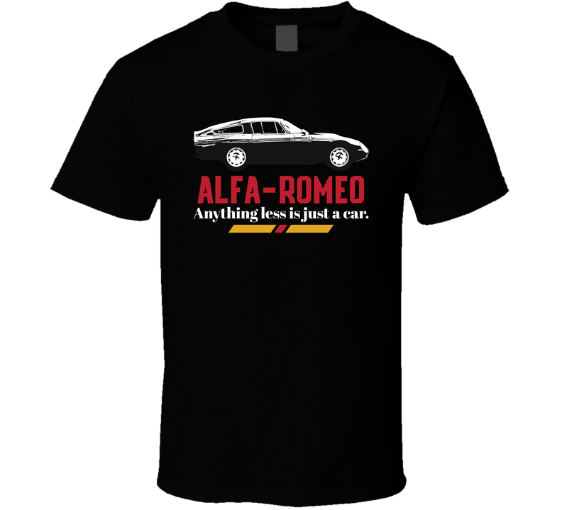 1963 Alfa Romeo Giulia Tz Anything Less Is Just A Car Fan Classic Cotton Unisex T Shirt