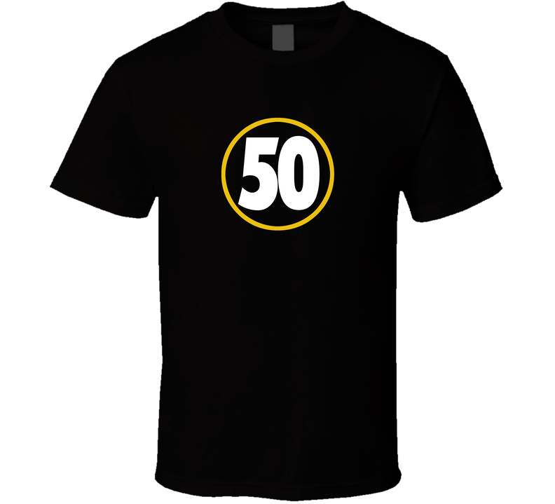 Pittsburgh Steelers Football #50 Ryan Shazier Cool Classic Cotton Unisex T Shirt