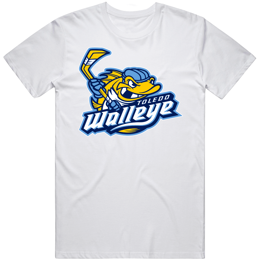 Toledo Walleye Hockey Logo Cotton Unisex T Shirt Toledo Walleye Hockey Logo Cotton Unisex T Shirt