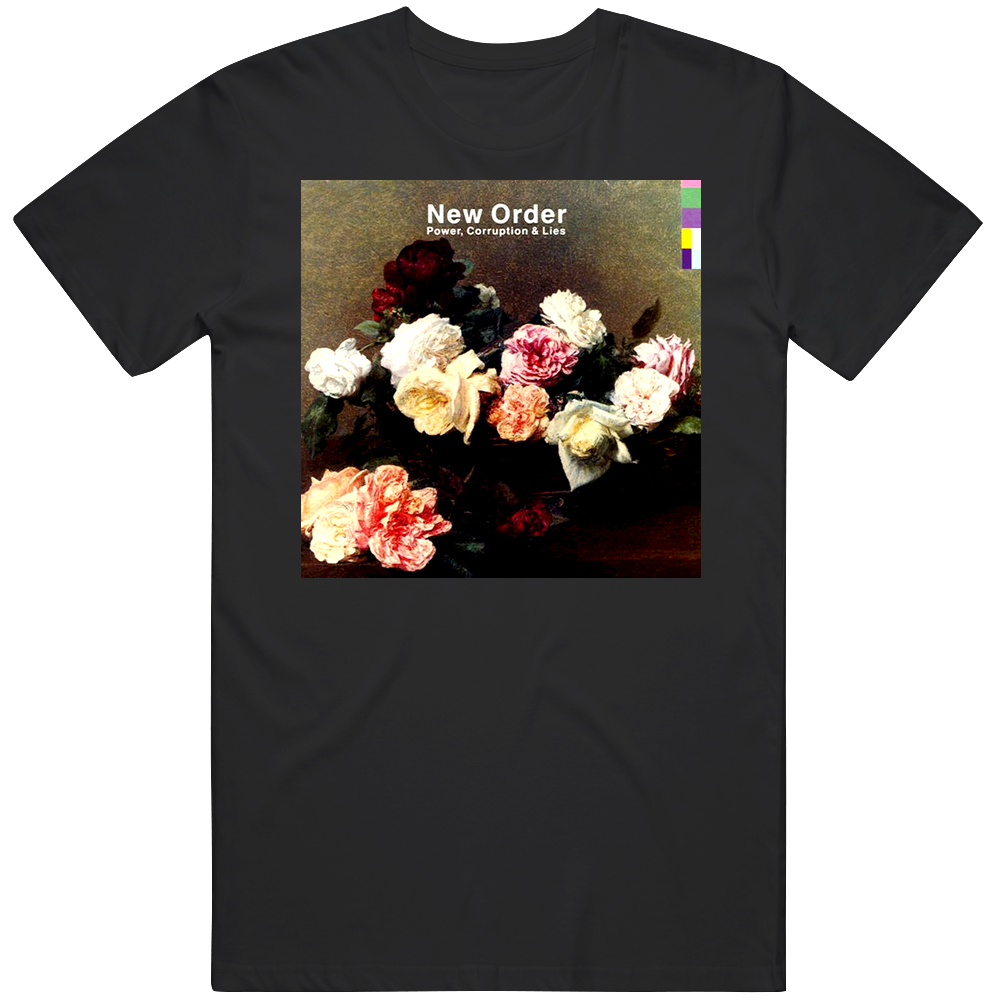 New Order Power Corruption And Lies Album Cotton Unisex T Shirt