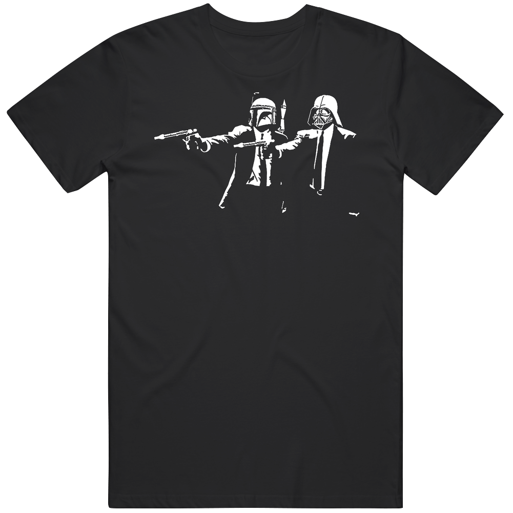Star Wars Pulp Fiction Funny Movie Retro Cotton Unisex T Shirt