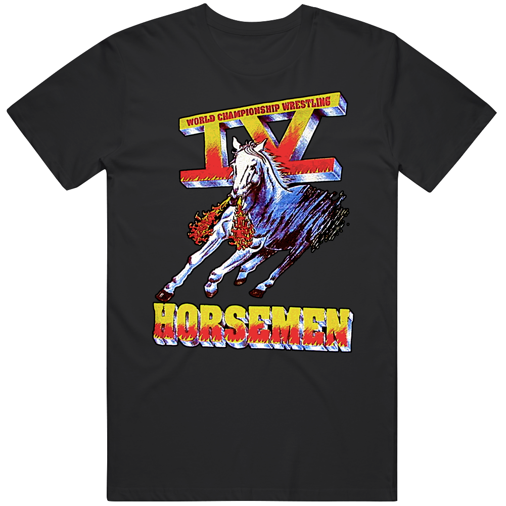 Wcw 4 Horseman Retro Wrestling Cotton Unisex T Shirt