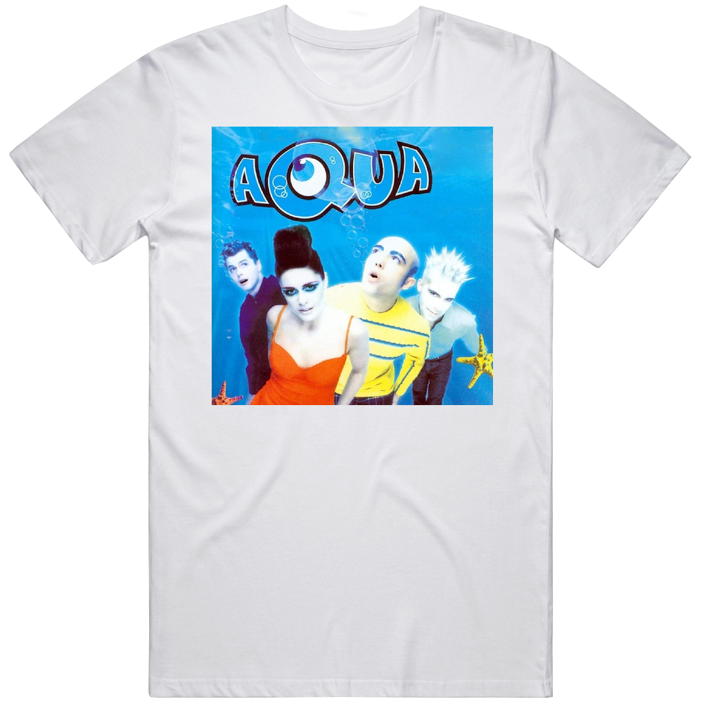 Aqua Pop Music Band Euro Aquarium Cotton Unisex T Shirt