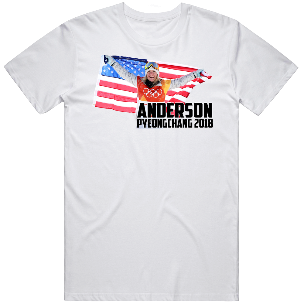 Jamie Anderson Usa Snowboarding 2018 Olympic Athelete Fan Cotton Unisex T Shirt