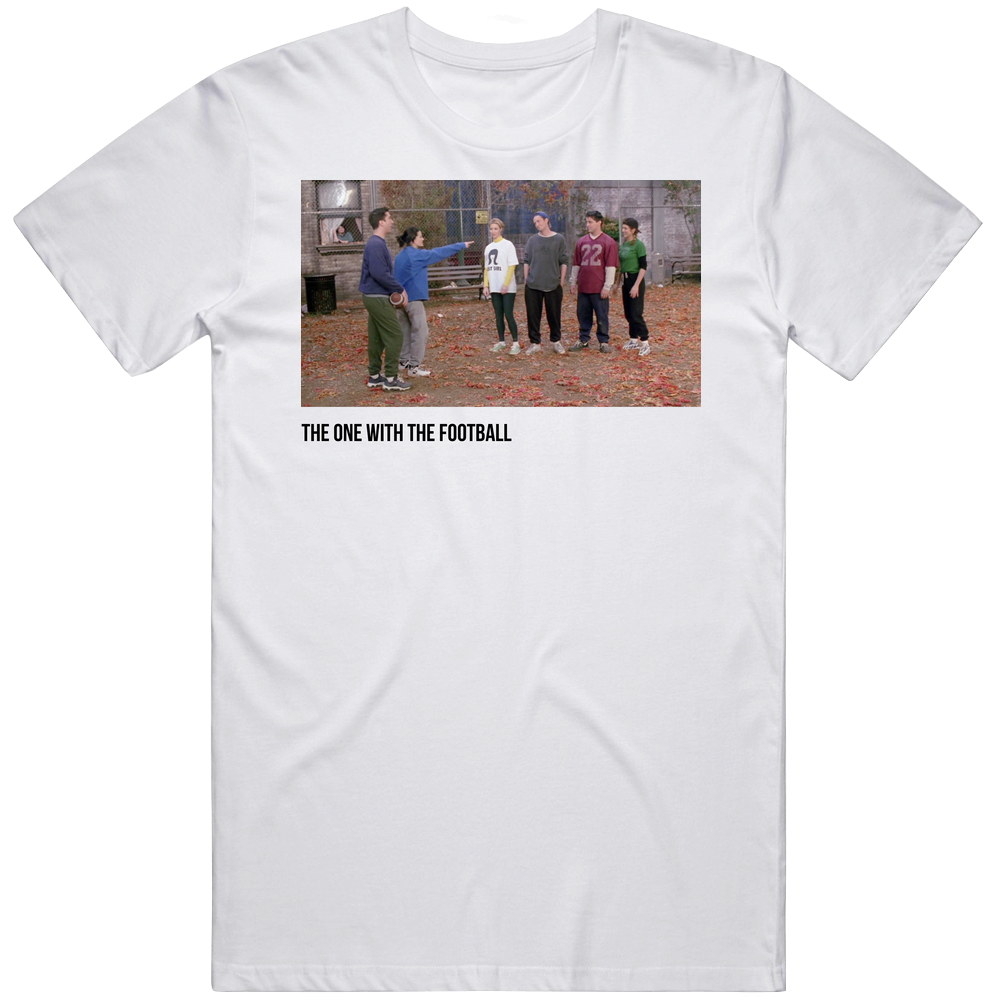 S03e09 The One With The Football Friends Tv Show Fan Cotton Unisex T Shirt S03e09 The One With The Football Friends Tv Show Fan Cotton Unisex T Shirt