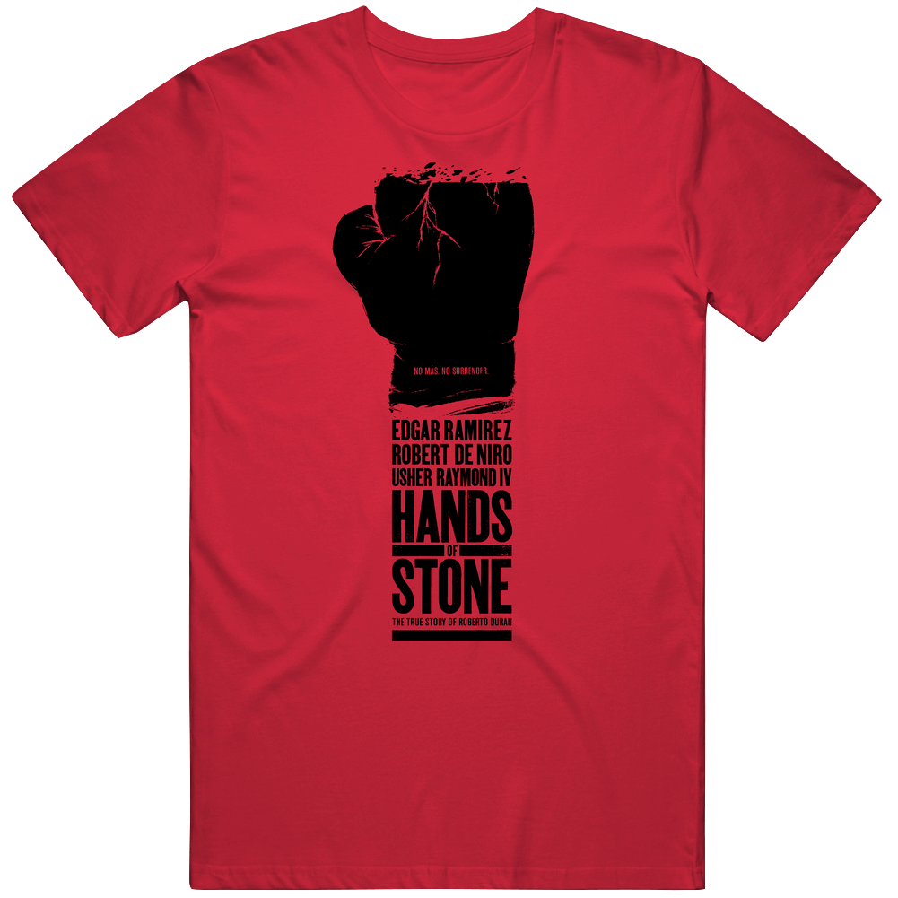 Hands Of Stone Life And Legendary Roberto Duran Movie Cotton Unisex T Shirt Hands Of Stone Life And Legendary Roberto Duran Movie Cotton Unisex T Shirt