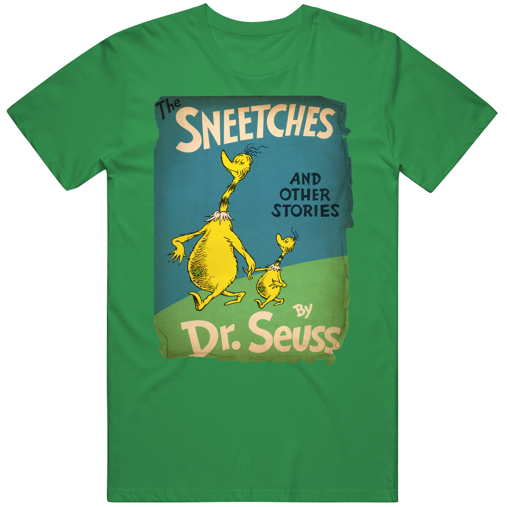Book Cover The Sneetches And Other Stories Fan Takeoff T Shirt Book Cover The Sneetches And Other Stories Fan Takeoff T Shirt