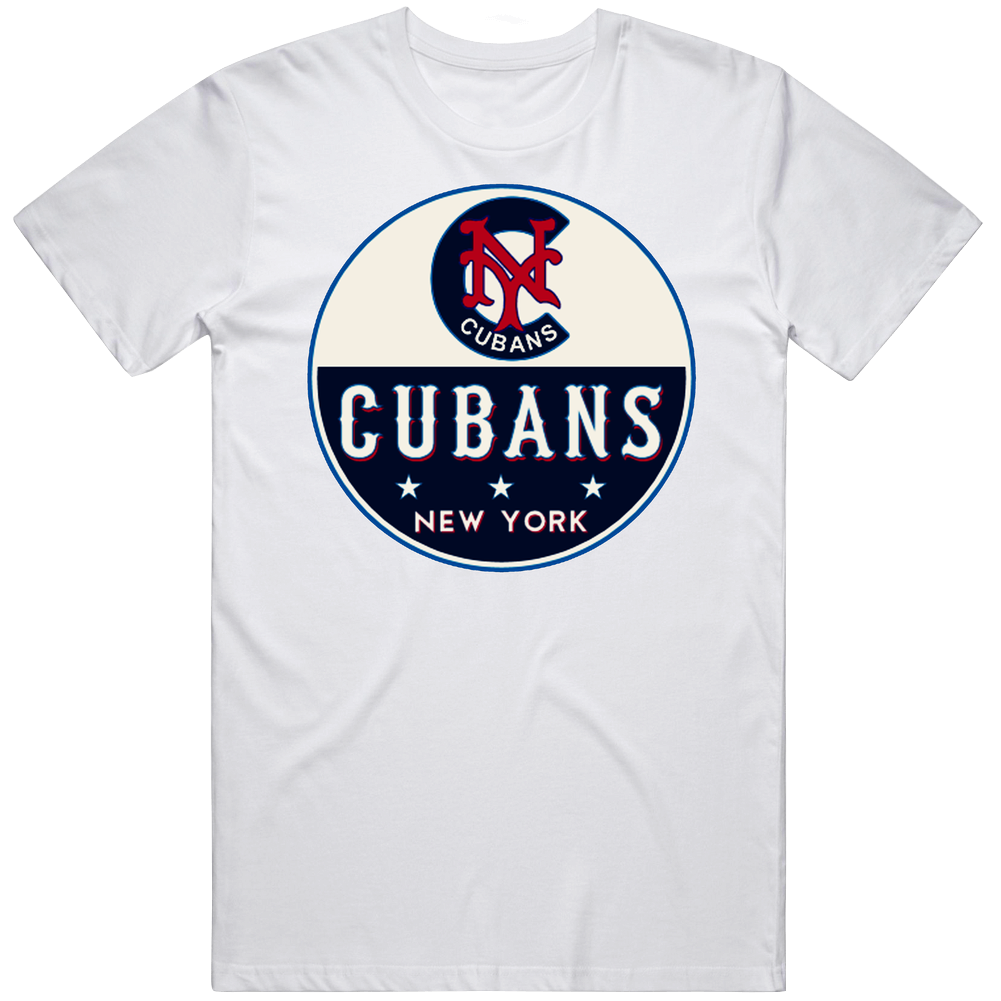 New York Cubans Negro Baseball League Team Retro Takeoff T Shirt New York Cubans Negro Baseball League Team Retro Takeoff T Shirt