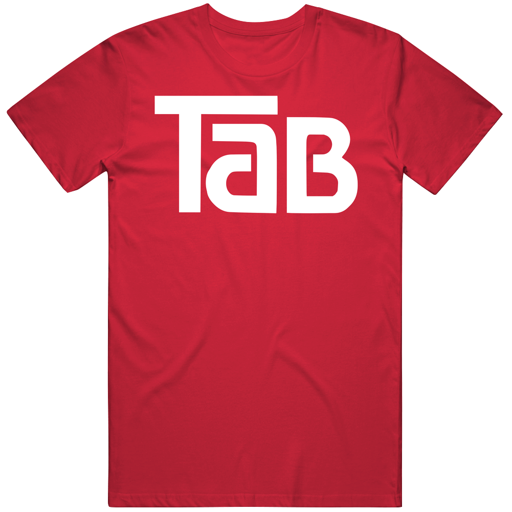 Tab Cola Soda Pop Brand Logo Takeoff T Shirt Tab Cola Soda Pop Brand Logo Takeoff T Shirt