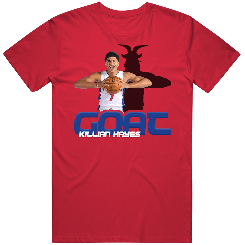 Killian Hayes Basketball Fan Goat Cotton Unisex T Shirt Killian Hayes Basketball Fan Goat Cotton Unisex T Shirt