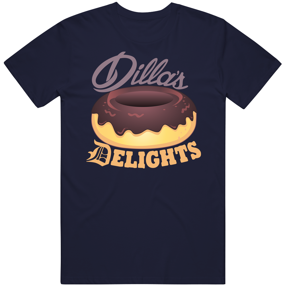Official J Dilla Delights Donuts Cotton Unisex T Shirt Official J Dilla Delights Donuts Cotton Unisex T Shirt