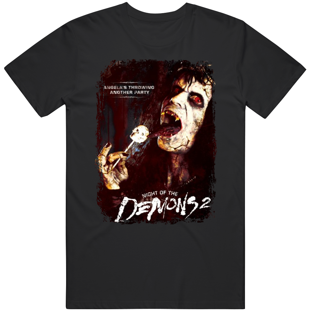 Night Of The Demons 2 Scary Movie Halloween Cotton Unisex T Shirt Night Of The Demons 2 Scary Movie Halloween Cotton Unisex T Shirt