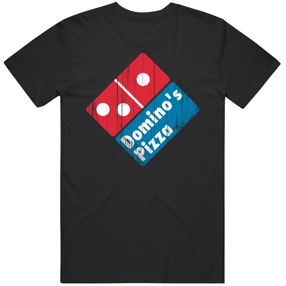 Dominos Pizza Logo Popular Pizza Restaurant Fast Food Fan Gift Cotton Unisex T Shirt