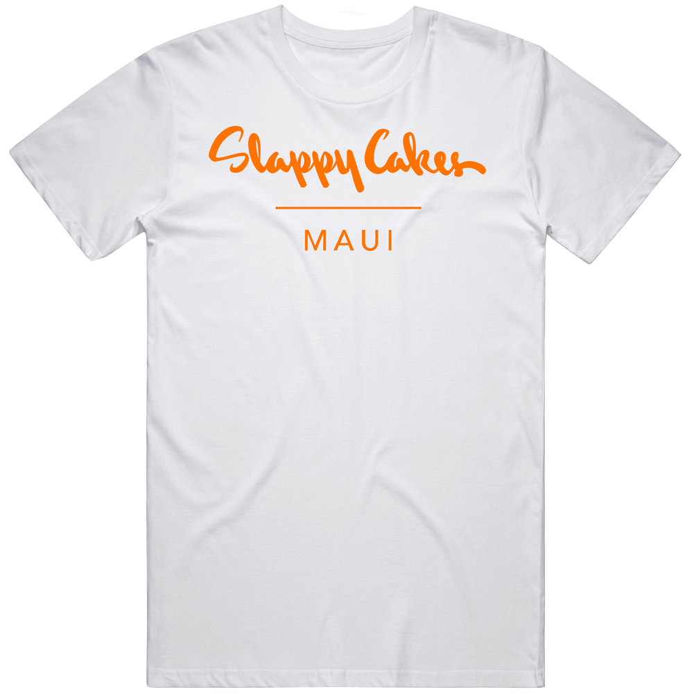 Slappy Cakes Maui Hawaii Restaurant Cotton Unisex T Shirt