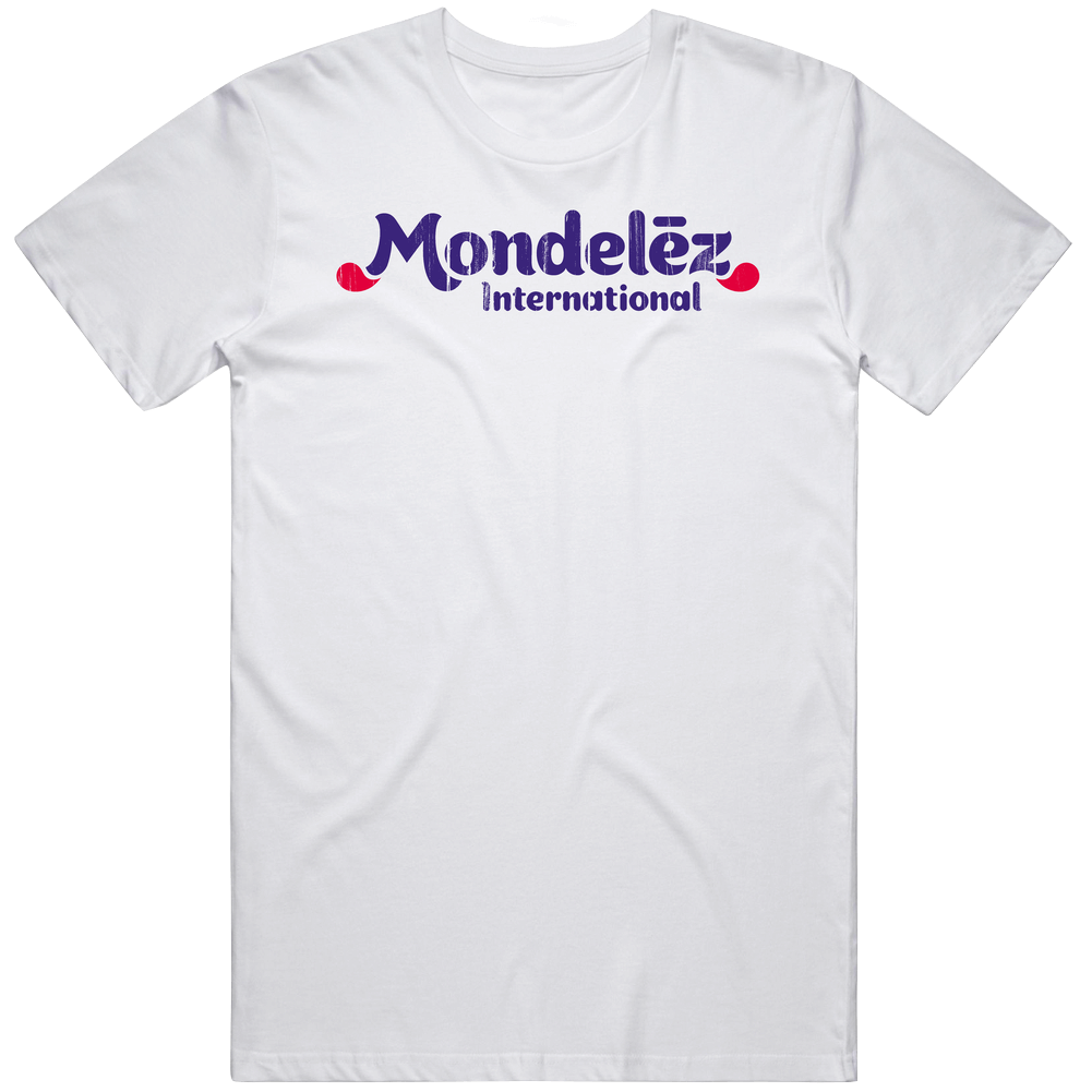 Mondelez International Logo Popular Food Chocolate Snack Craving Dessert Brand Fan Gift Cotton Unisex T Shirt