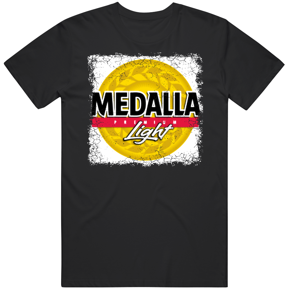 Medalla Light Logo Popular Beer Lagar Alcohol Beverage Drink Fan Gift Cotton Unisex T Shirt
