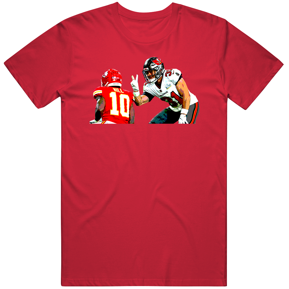 Antoine Winfield Jr. Hits Tyreek Hill With Peace Sign Funny Cotton Unisex T Shirt Antoine Winfield Jr. Hits Tyreek Hill With Peace Sign Funny Cotton Unisex T Shirt