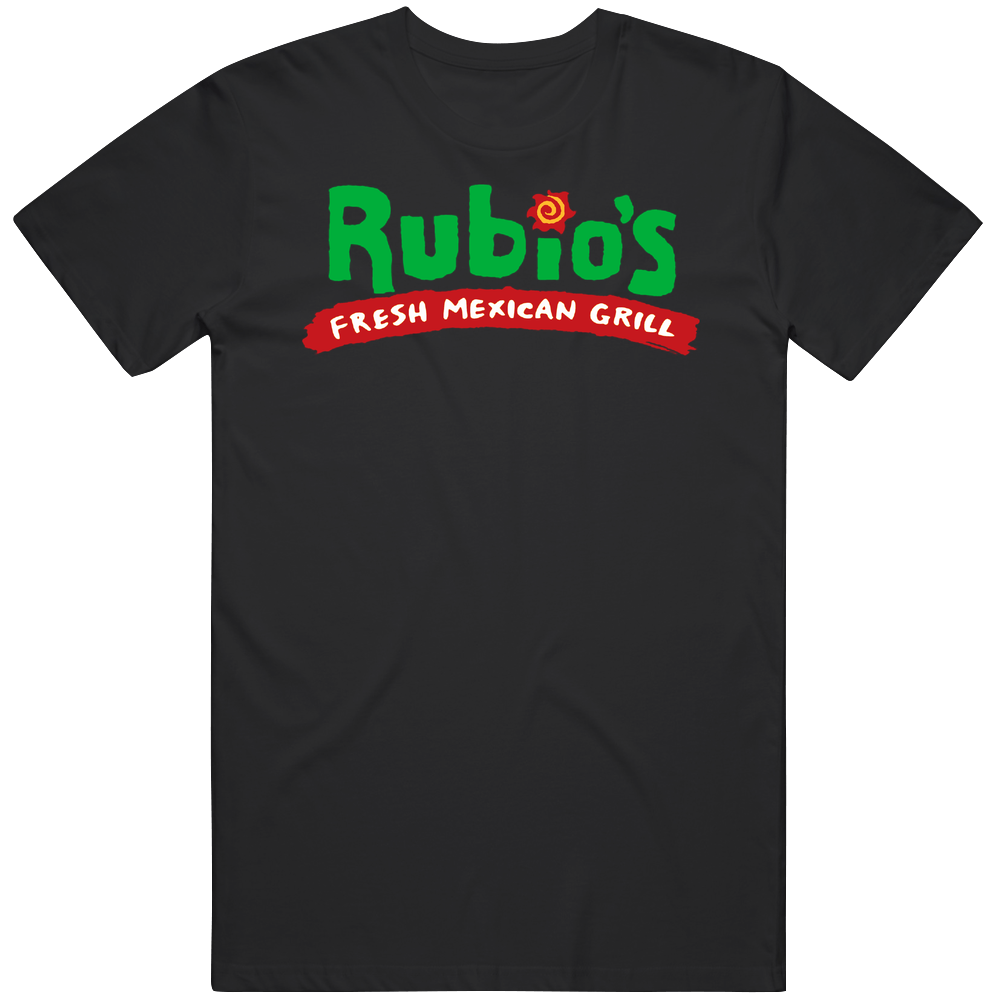 Rubios Logo Popular Mexican Restaurant Food Fan Gift Cotton Unisex T Shirt