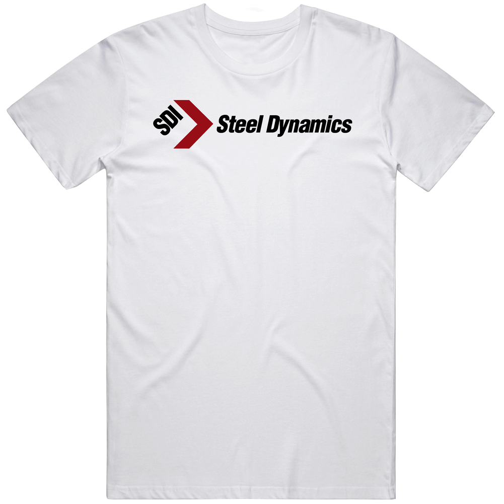 Steel Dynamics Inc Nasdaq Company Logo Employee Fan Cotton Unisex T Shirt