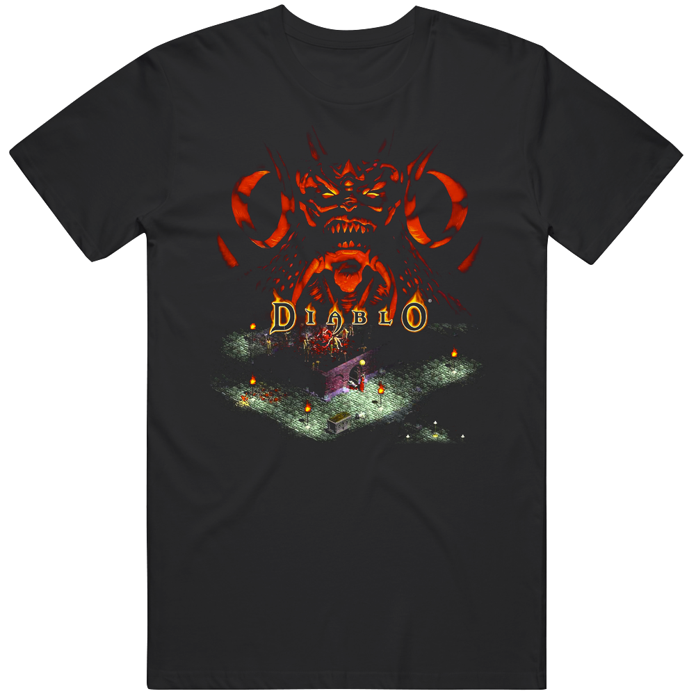Diablo 1996 Best Video Games Of All Time Vintage T Shirt Diablo 1996 Best Video Games Of All Time Vintage T Shirt