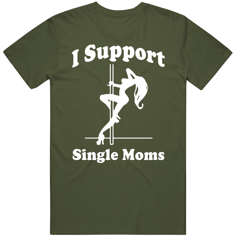 I Support Single Moms Funny Teen Wolf Popular Tv Show Vintage T Shirt I Support Single Moms Funny Teen Wolf Popular Tv Show Vintage T Shirt