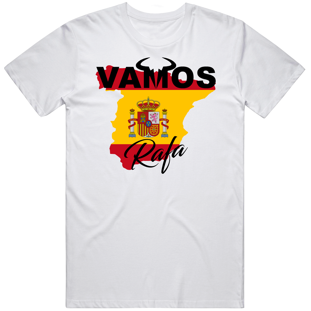 Vamos Rafa Spanish Flag Country Rafael Nadal Favorite Tennis Player Fan Vintage T Shirt Vamos Rafa Spanish Flag Country Rafael Nadal Favorite Tennis Player Fan Vintage T Shirt