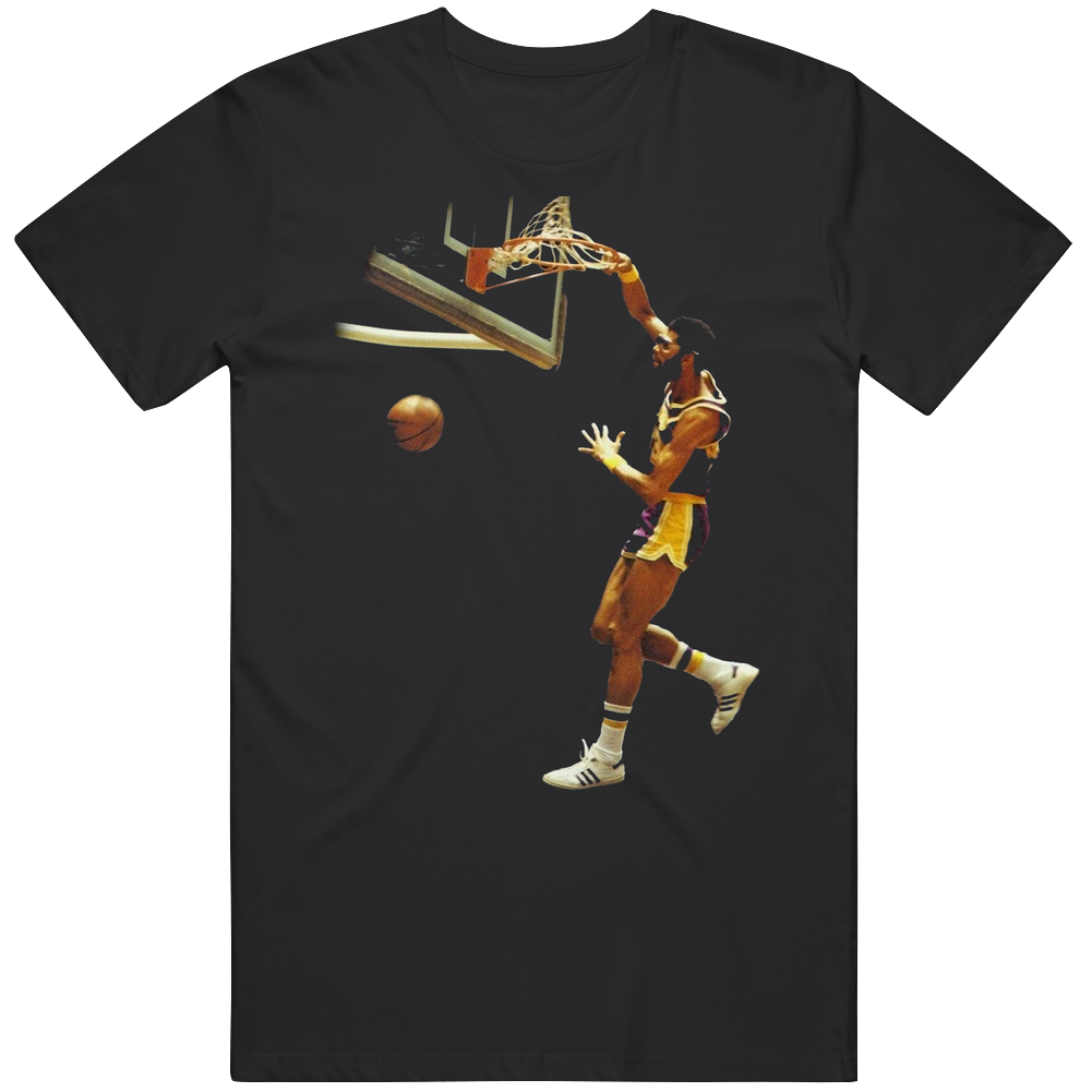 Kareem Abdul Jabbar Basketball Player Vintage T Shirt