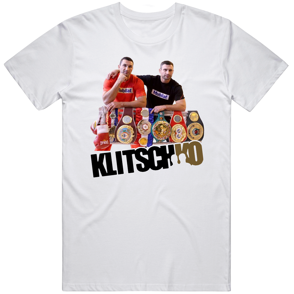 Vitali Klitschko Wladimir Klitschko Brothers Boxing Champions Fight Fan Vintage T Shirt