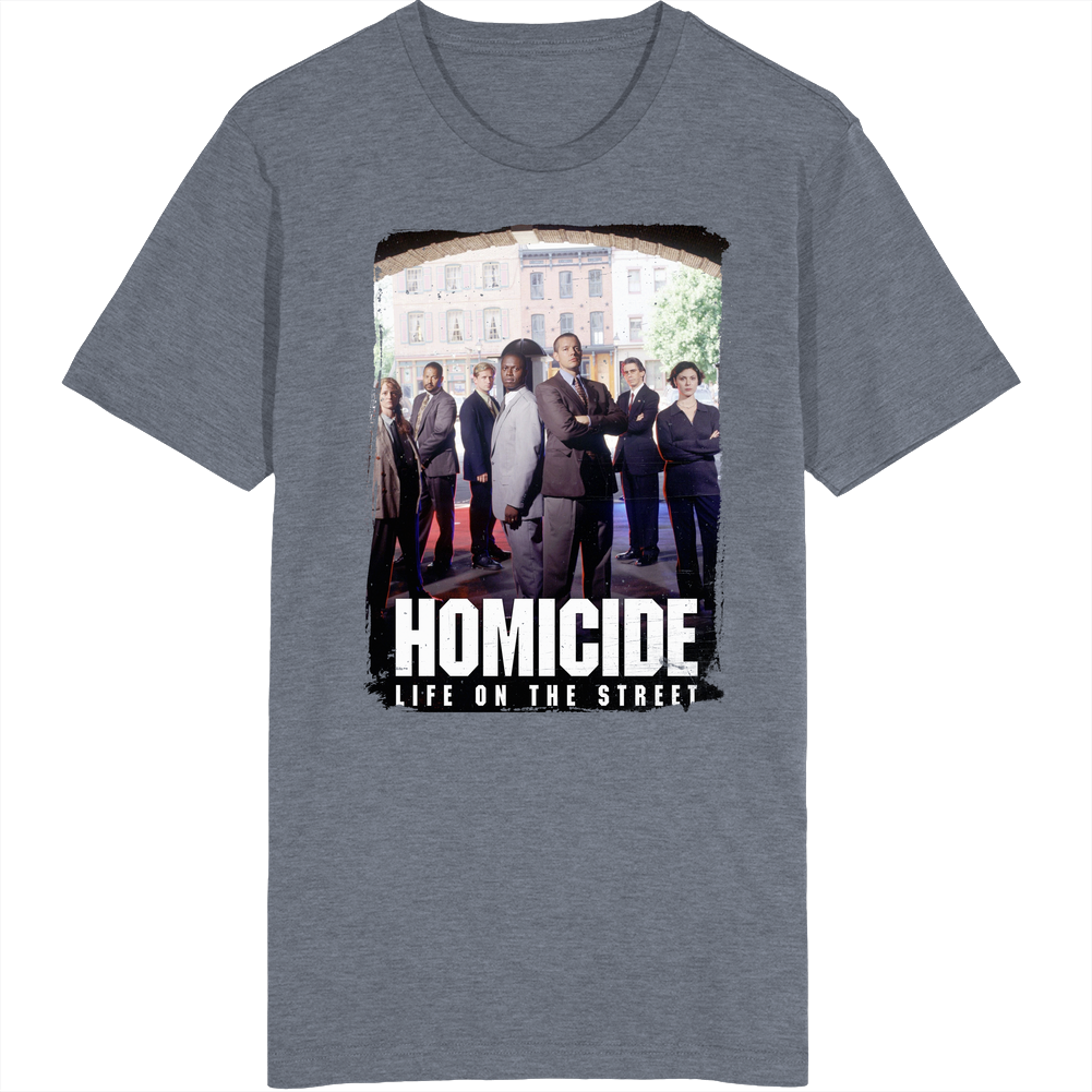 Homicide Life On The Street 90s Tv Show Fan Vinatge Unisex Retro T Shirt Homicide Life On The Street 90s Tv Show Fan Vinatge Unisex Retro T Shirt