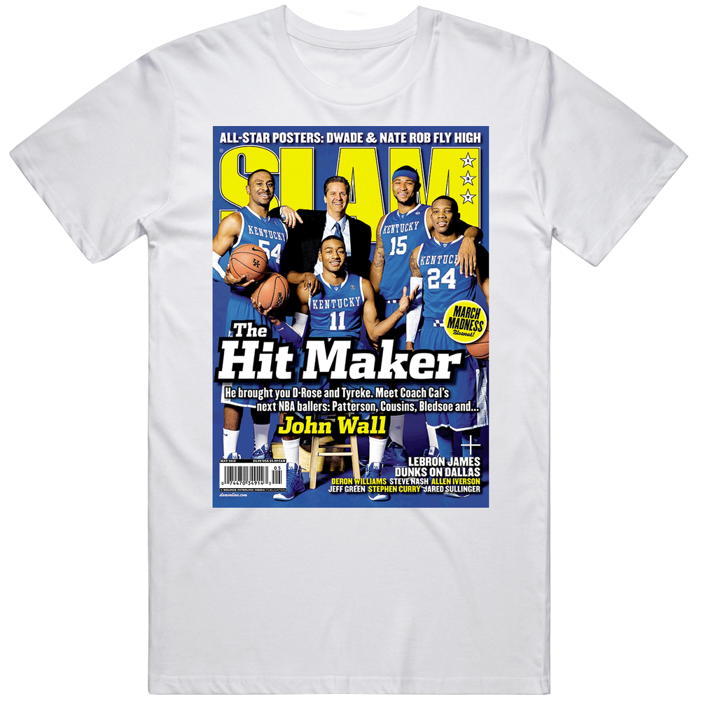 March Madness Kentucky Slam 2010 Cover Professional National Basketball Fan retro T Shirt March Madness Kentucky Slam 2010 Cover Professional National Basketball Fan retro T Shirt