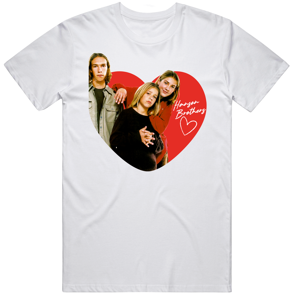 Hanson Brothers 90s Movie Tv Stars Heartthrob Fan retro T Shirt Hanson Brothers 90s Movie Tv Stars Heartthrob Fan retro T Shirt