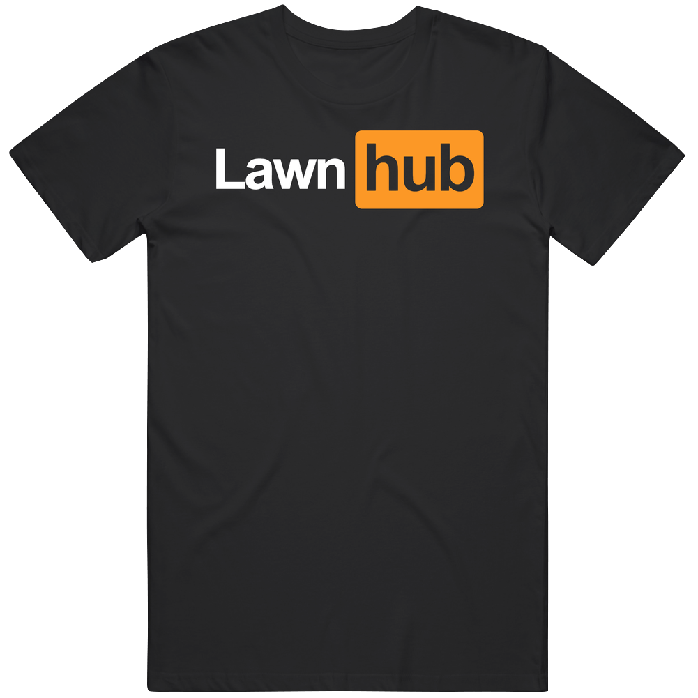 Lawnhub Popular Lawn Care Products Logo retro T Shirt Lawnhub Popular Lawn Care Products Logo retro T Shirt