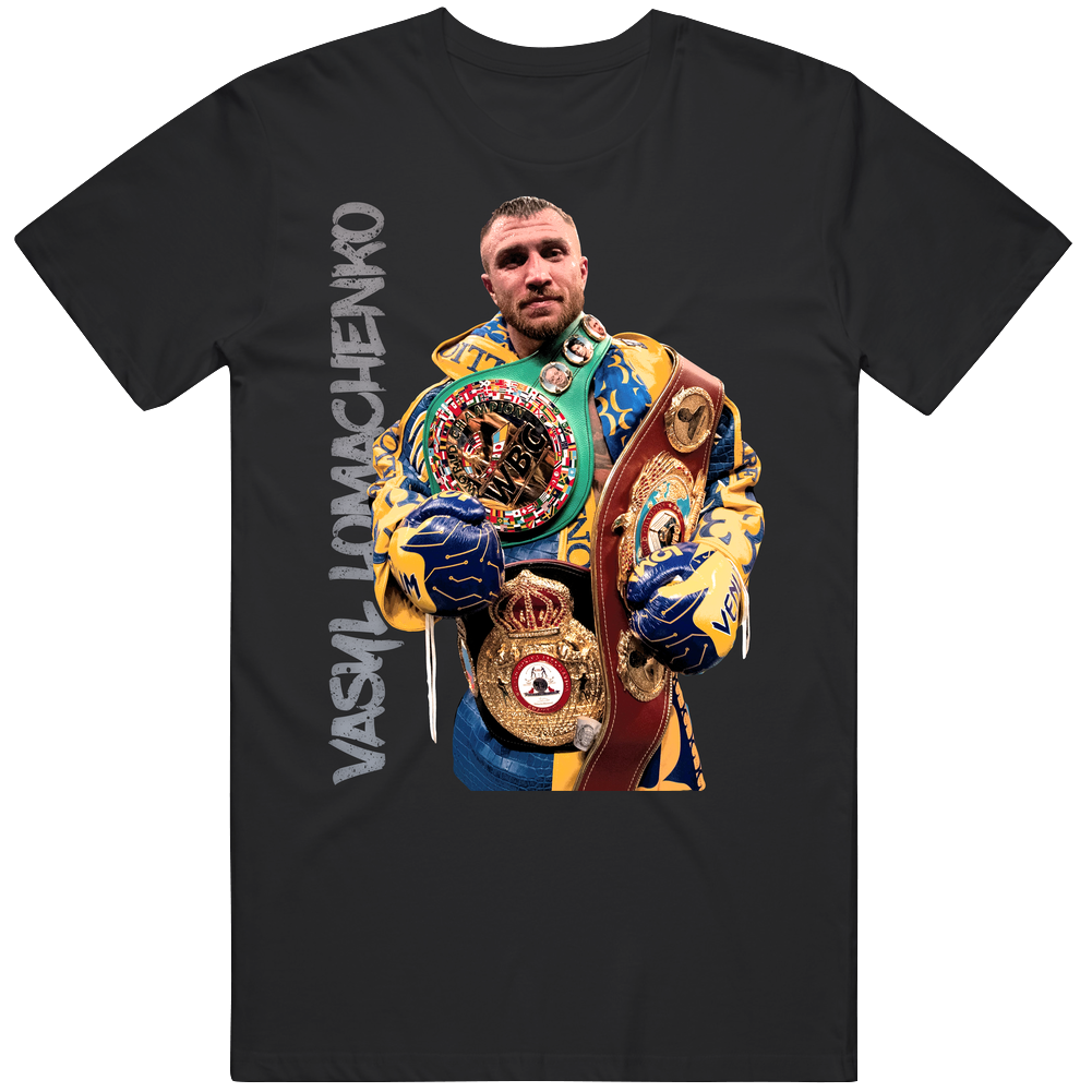 Vasyl Lomachenko Pro Fighter Boxing retro T Shirt