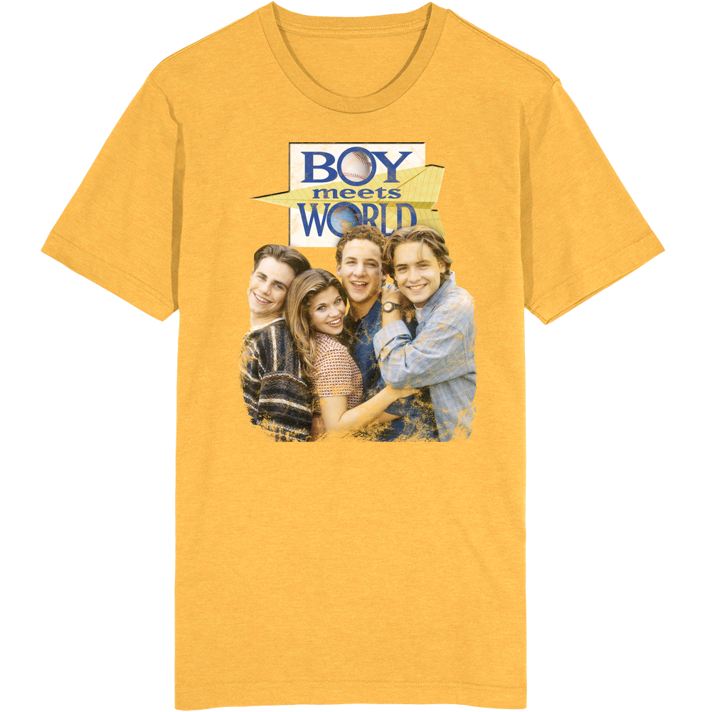 Boy Meets World 90s Tv Show Fan Vinatge Unisex Retro T Shirt