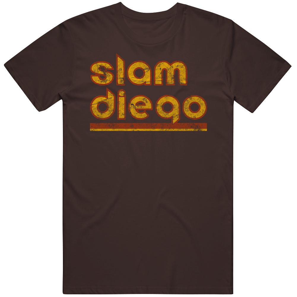 Slam Diego Retro Grunge Baseball Fan Retro T Shirt Slam Diego Retro Grunge Baseball Fan Retro T Shirt