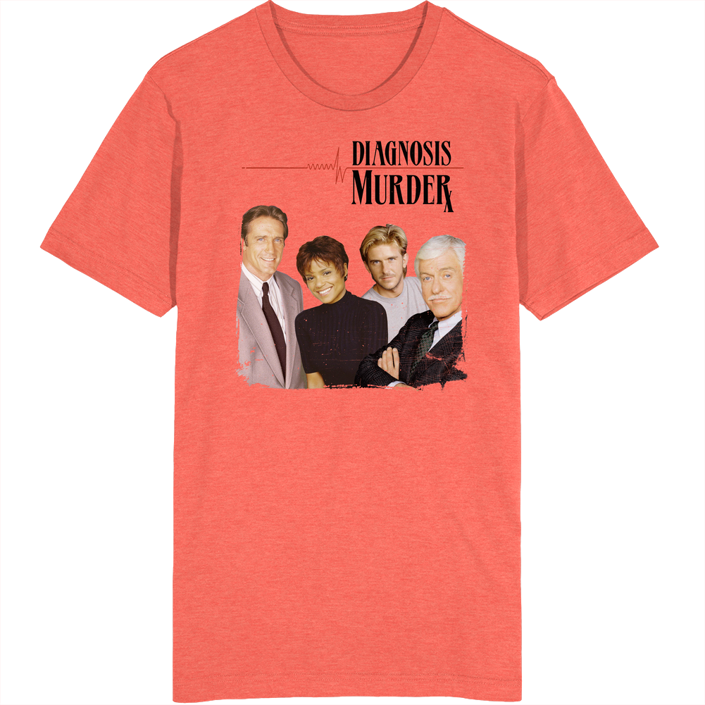 Diagnosis Murder 90s Tv Show Fan Vinatge Unisex Retro T Shirt