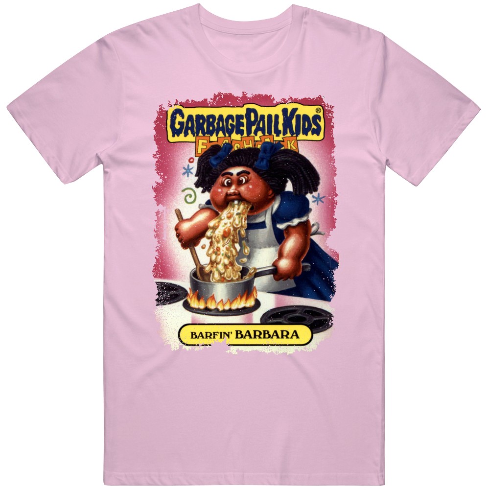Garbage Pail Kids Barfin Barbara Retro T Shirt Garbage Pail Kids Barfin Barbara Retro T Shirt