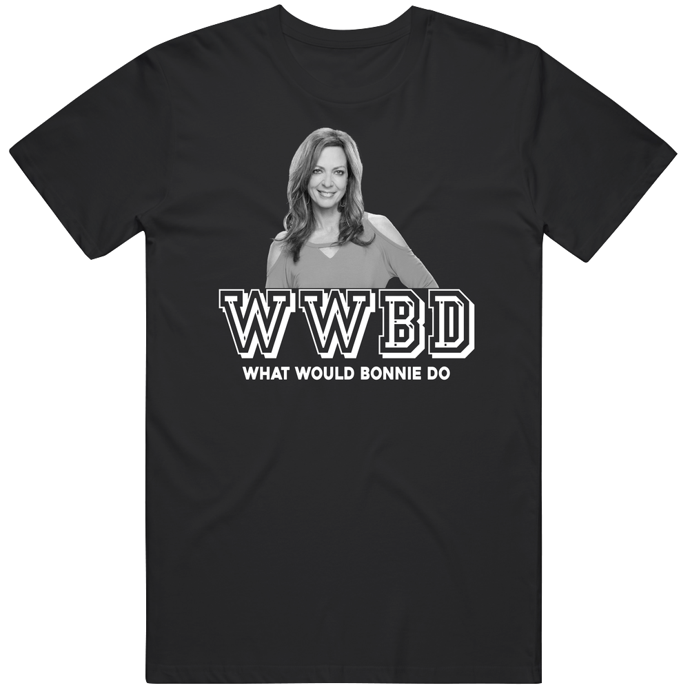 Bonnie Plunkett Wwbd What Would Bonnie Do Mom Favorite Character Tv Show Fan Retro T Shirt