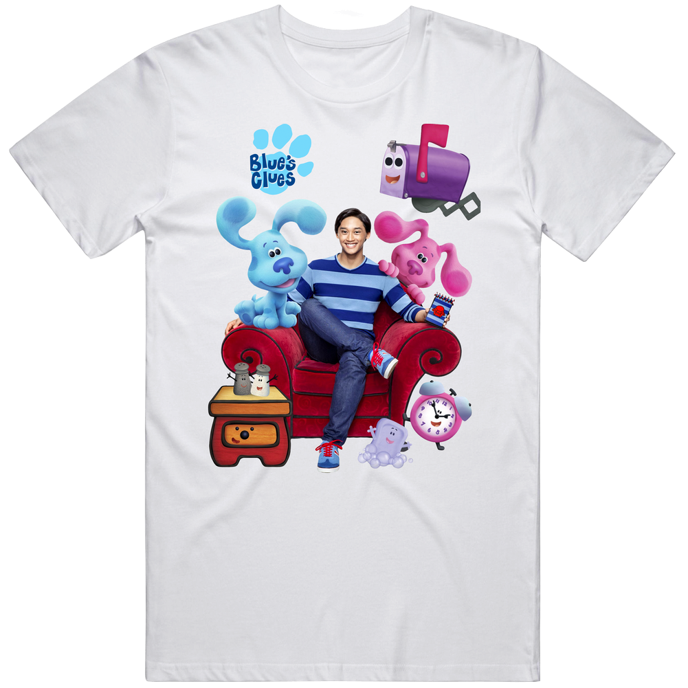 Blues Clues New Cartoon Tv Show Retro T Shirt